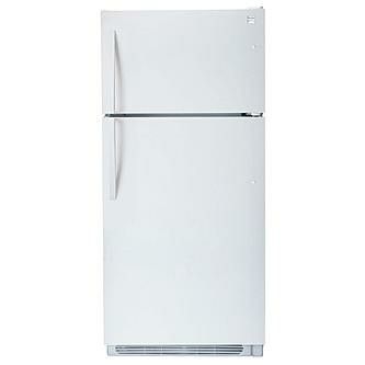 Kenmore 68802 18.2 cu. ft. Top-Freezer Refrigerator w/ Wire Shelves - White