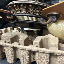 Beautiful Ceiling Fan With Ornate Detail