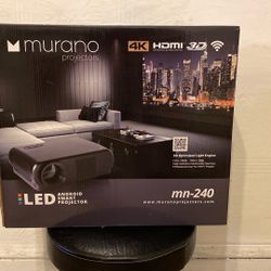 Android, smart projector 4k HDMI 3D