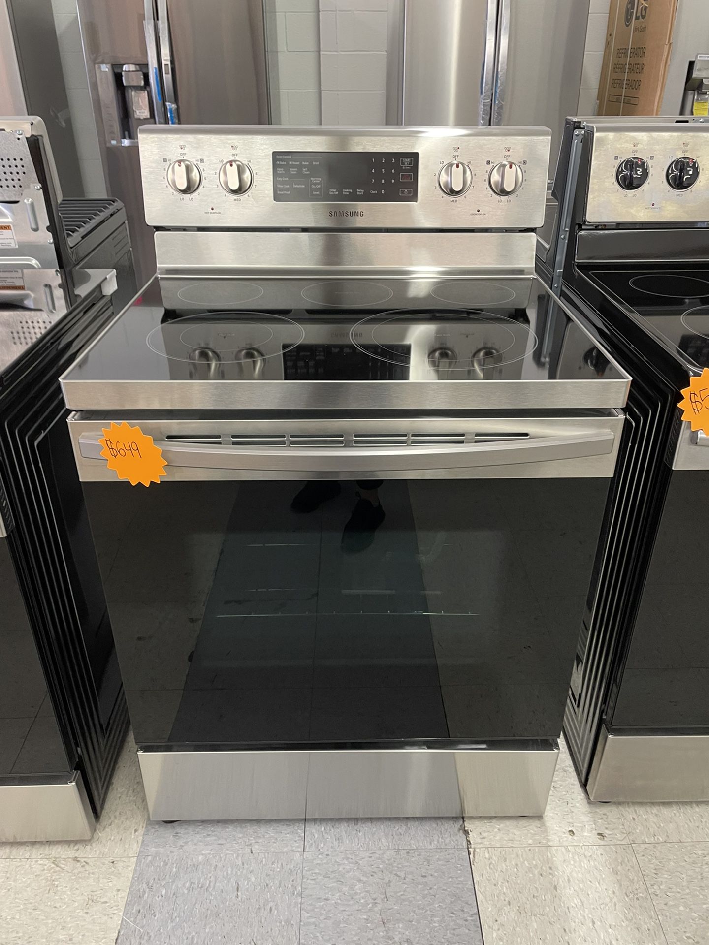🥳Samsung electric range with rapid boil🥳