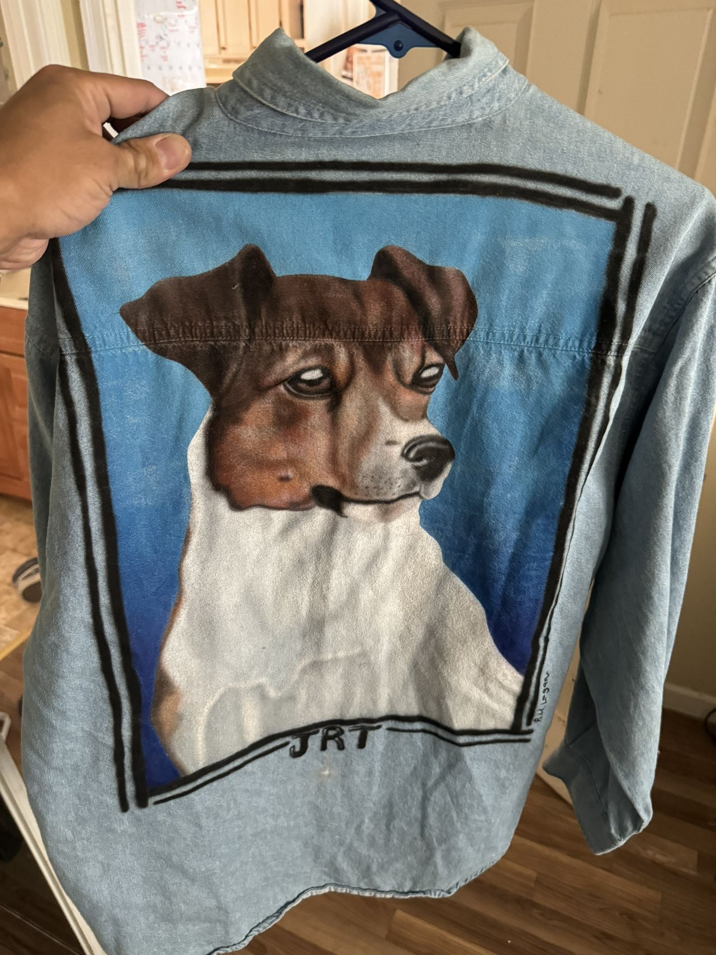 Airbrush Shirt Jack Russell Shirt