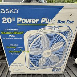 New Lasko 20” Window Fan