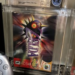 Absolute Beauty Majoras Mask N64 9.2a+ Sealed 1st Print