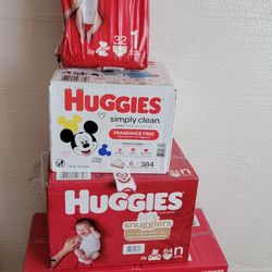 Huggies Diapers / Wipes