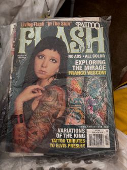 Vintage tatto magazines