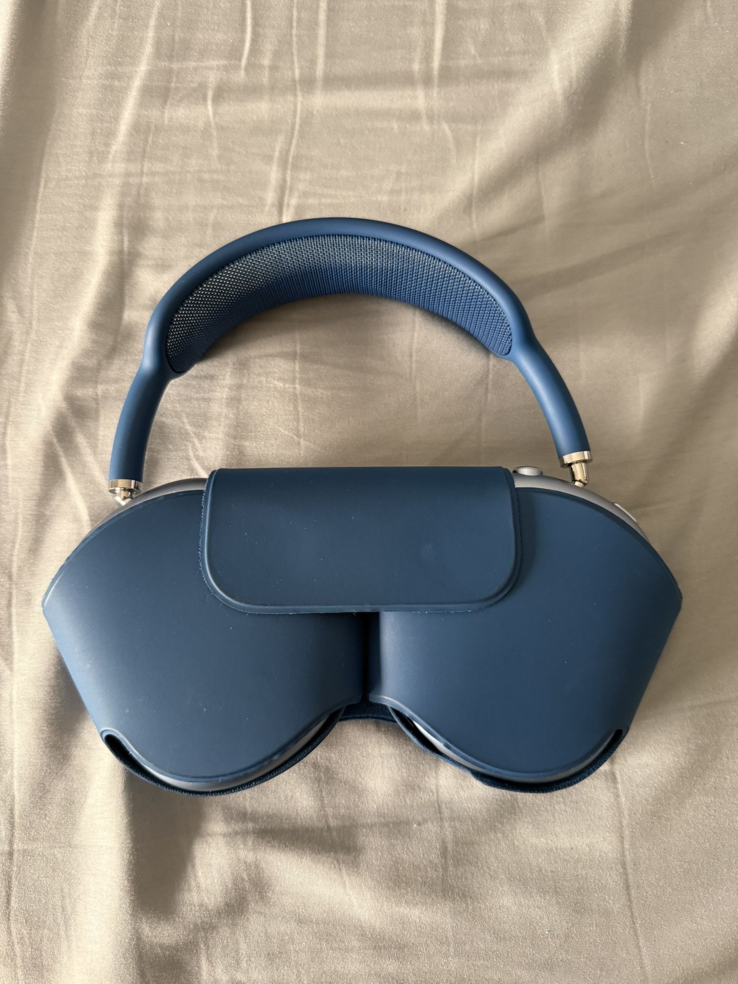 Blue AirPod Maxs