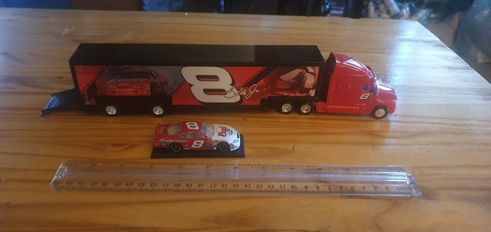 Dale Earnhardt Jr Collectible Car And Hauler