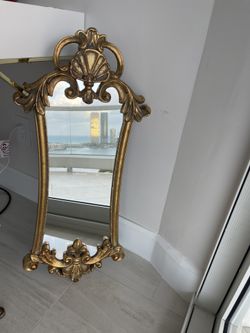 Gold Ornate Mirror