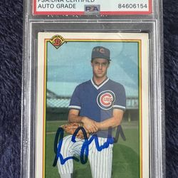 Greg Maddux Autographed PSA 10