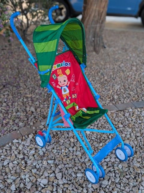 Brand New Baby Stroller, Coco Melon Umbrella Stroller