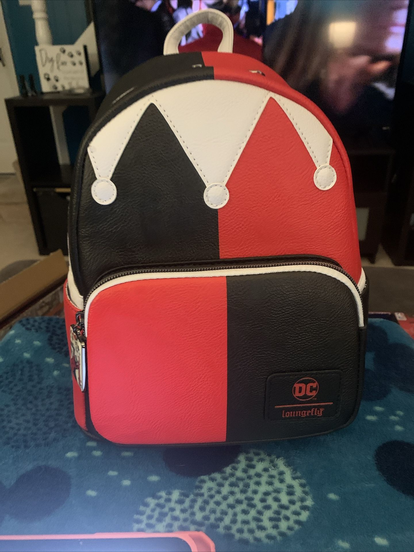 Loungefly DC Harley Quinn GameStop Exclusive 30th Anniversary NWT