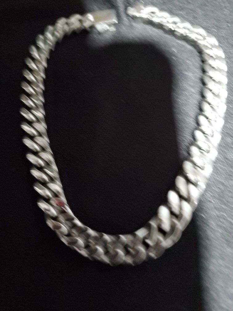 Stainless Steel Cuban Bracelet