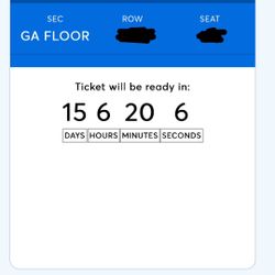 Cold Play Las Vegas Tickets 