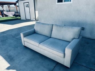 Pottery Barn Comfort Square Arm Upholstered Sleeper Sofa