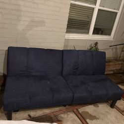 Blue Futon