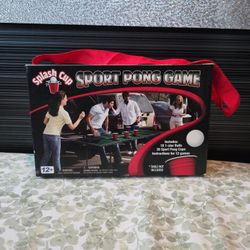 Splash Cup Sports Pong Game 