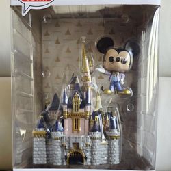 Funko Pop Disney Cinderella's Castle with  Mickey 