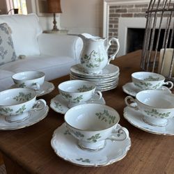 Beautiful complete tea set  21 pieces