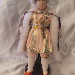 Collectable King Henry The VIII Porcelain Doll