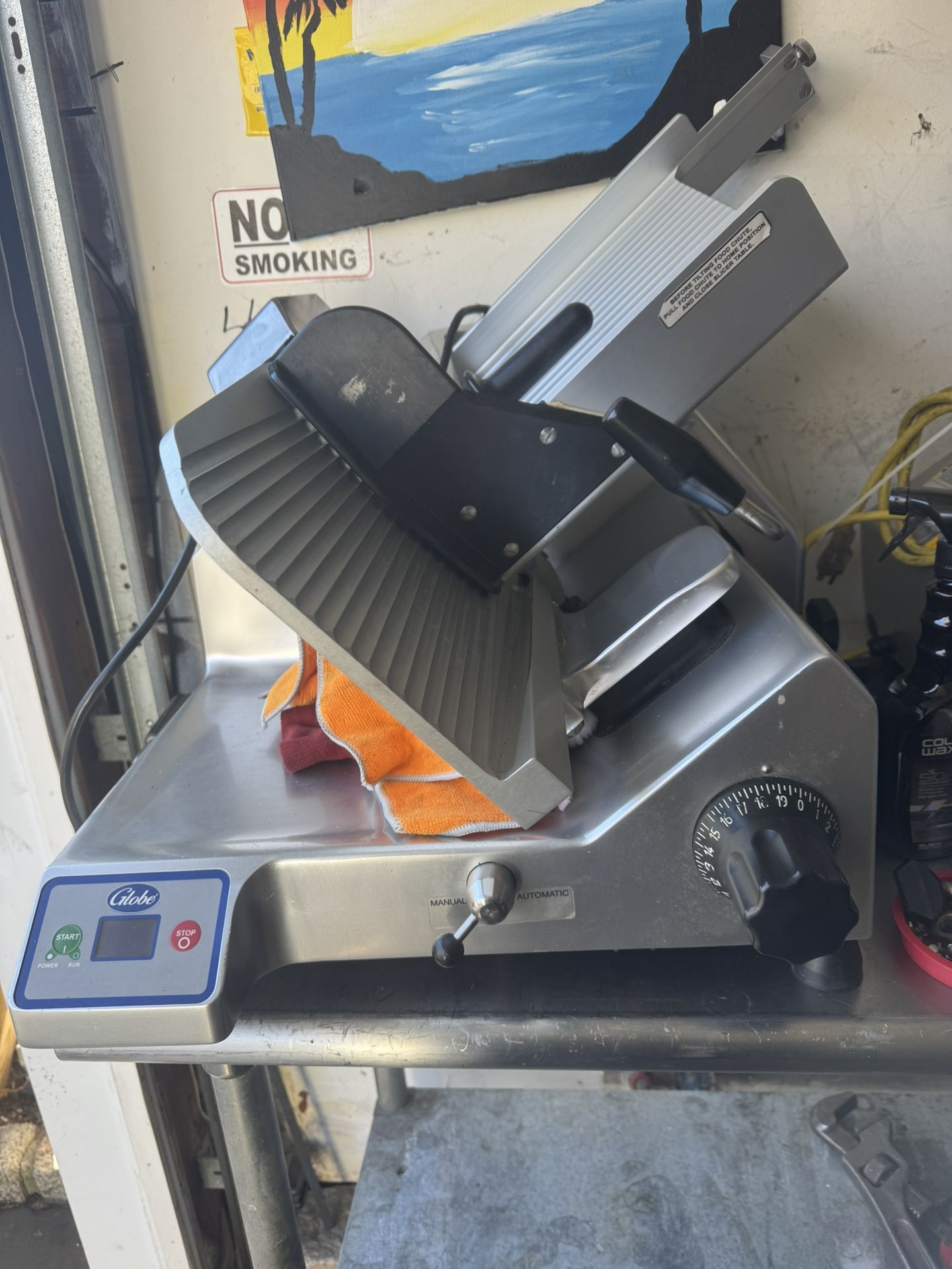 Automatic Globe Frozen Meat Slicer