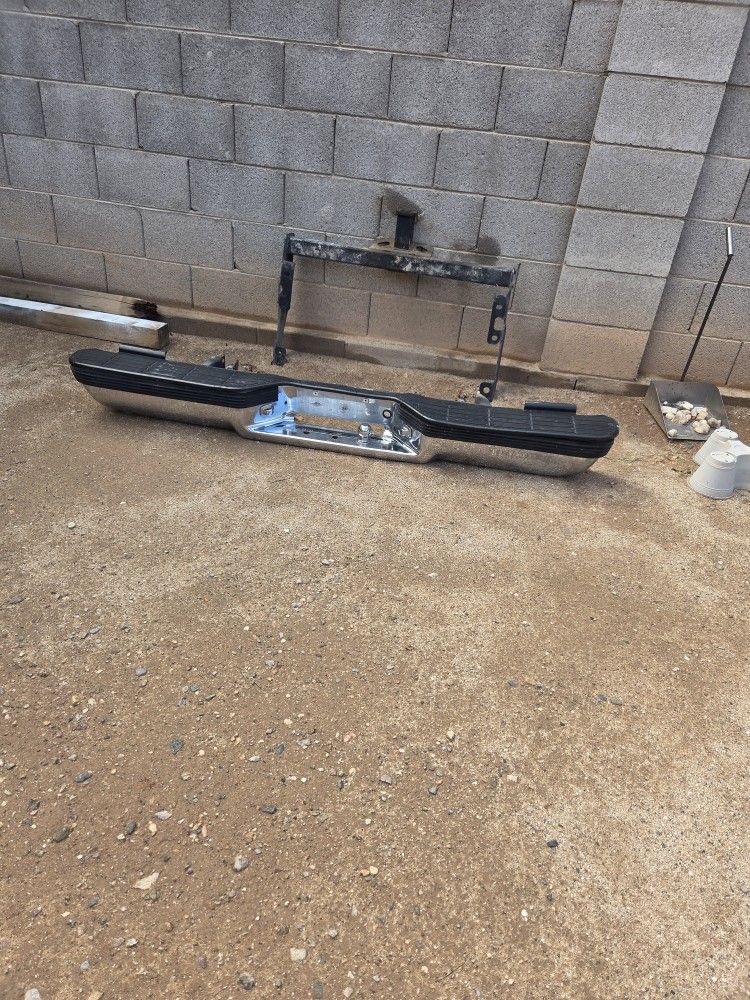 Obs Chevy 96 Rear Bumper And Hitch 