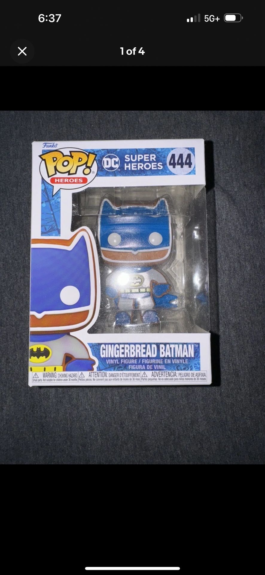 Funko Pop! Vinyl: DC Comics - Gingerbread Batman #444