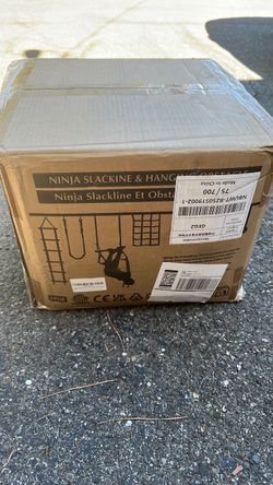 Dripe X - Ninja slack slackline w/ hanging obstacles