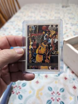 Kobe Bryant Card Topps.             (672)