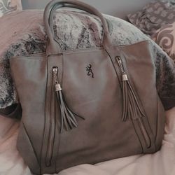 *Browning* Leather Casual Tote  Bag!!👀