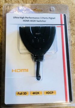 4K HDMI SWITCHER ,NEW!