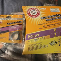 HOOVER 3 Bags, 2 Belts