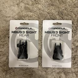 MBus 3 Front And Rear Sight