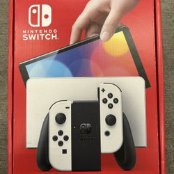 Nintendo Switch OLED White Color 