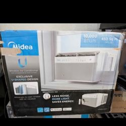 Window Air Conditioner,
Midea 10,000 BTU U Shaped Smart Inverter  b