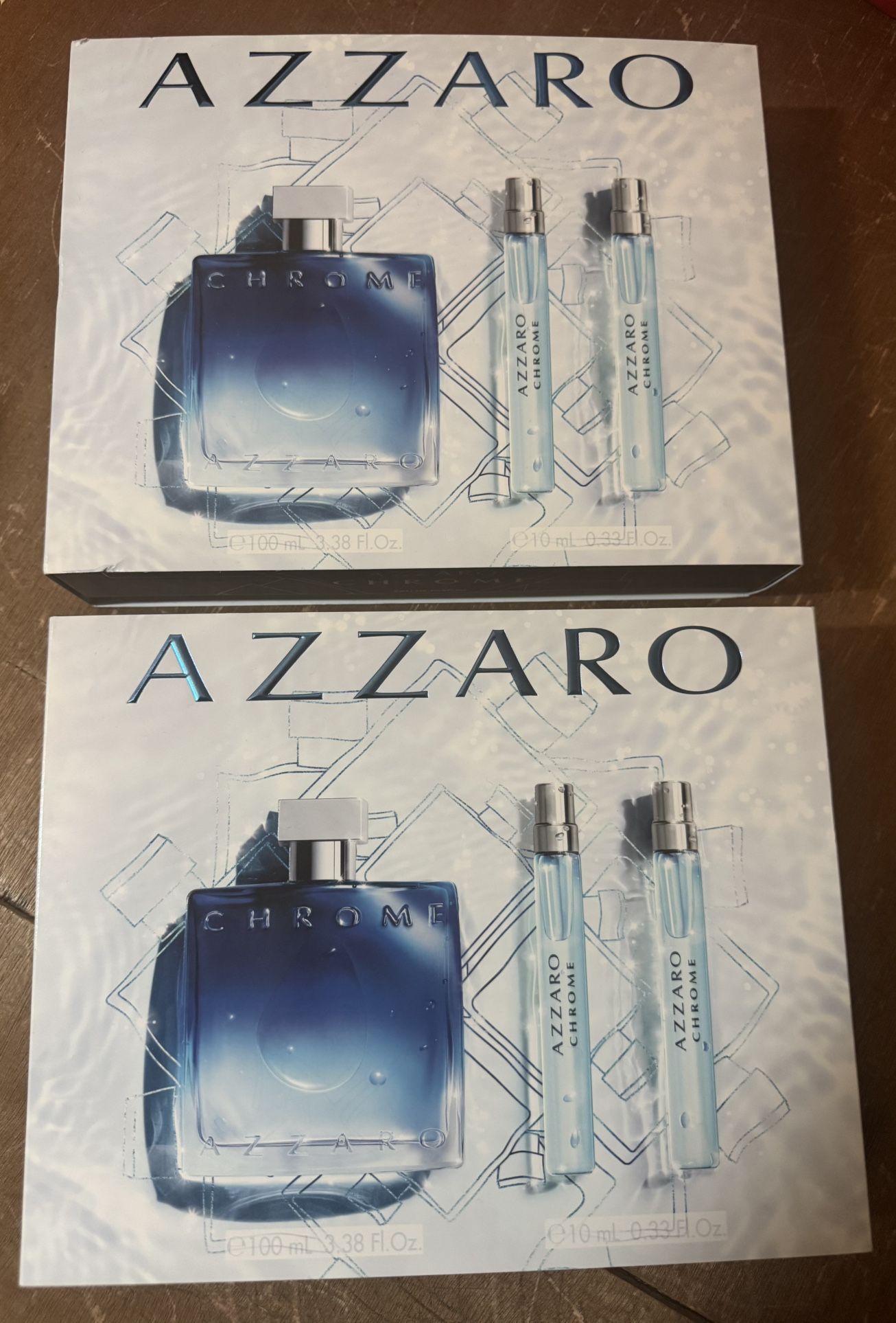 AZZARO CHROME COLOGNE GIFT SET 