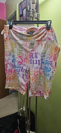 Rouge Collection Women's 3X Plus Size Bike Shorts