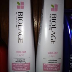 BIOLAGE PROFESSIONAL COLOR LAST SHAMPOO AND CONDITIONER 