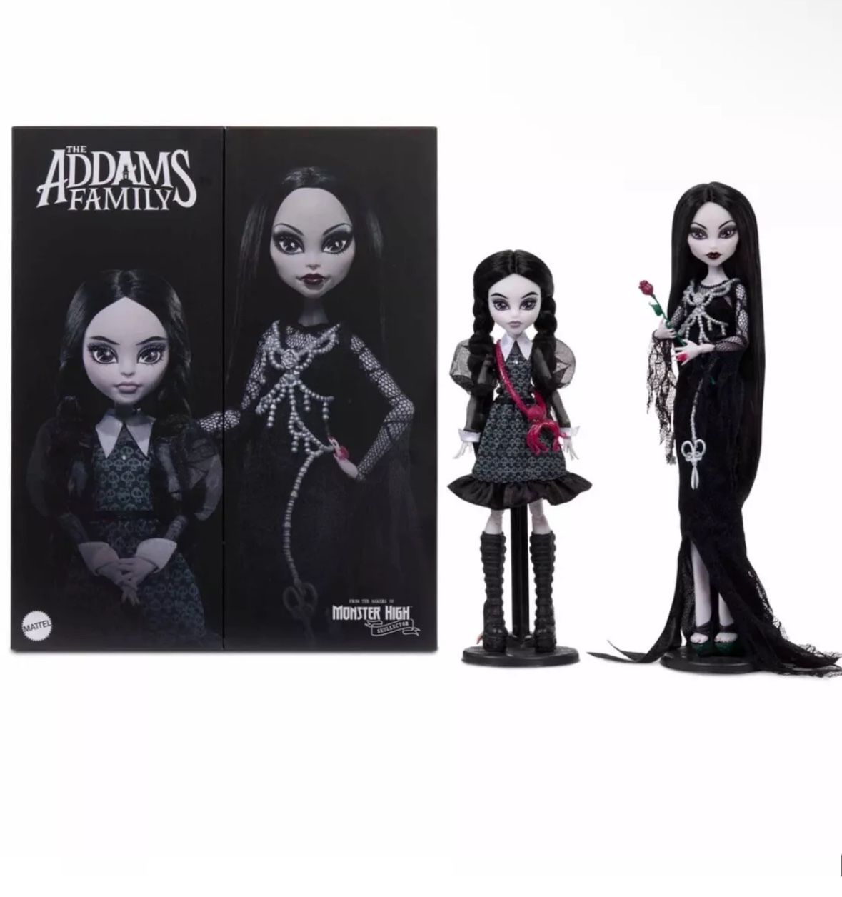 Confirmed Order- Monster High Skullector Addams Family Doll 2 Pack