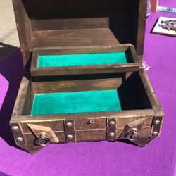 Handmade Wooden Jewelry Box OR DECO 