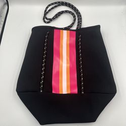 Neoprene Beach Tote Bag Durable Water Resistant Quick Dry Large Shoulder Bag
