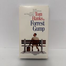 Forrest Gump VHS Tape with Cardboard Sleeve Tom Hanks, Robin Wright (1994) 