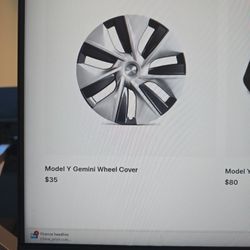 Tesla Model Y Gemini Caps Original 