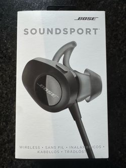 Bose SoundSport Wireless Headphones-New in factory sealed box