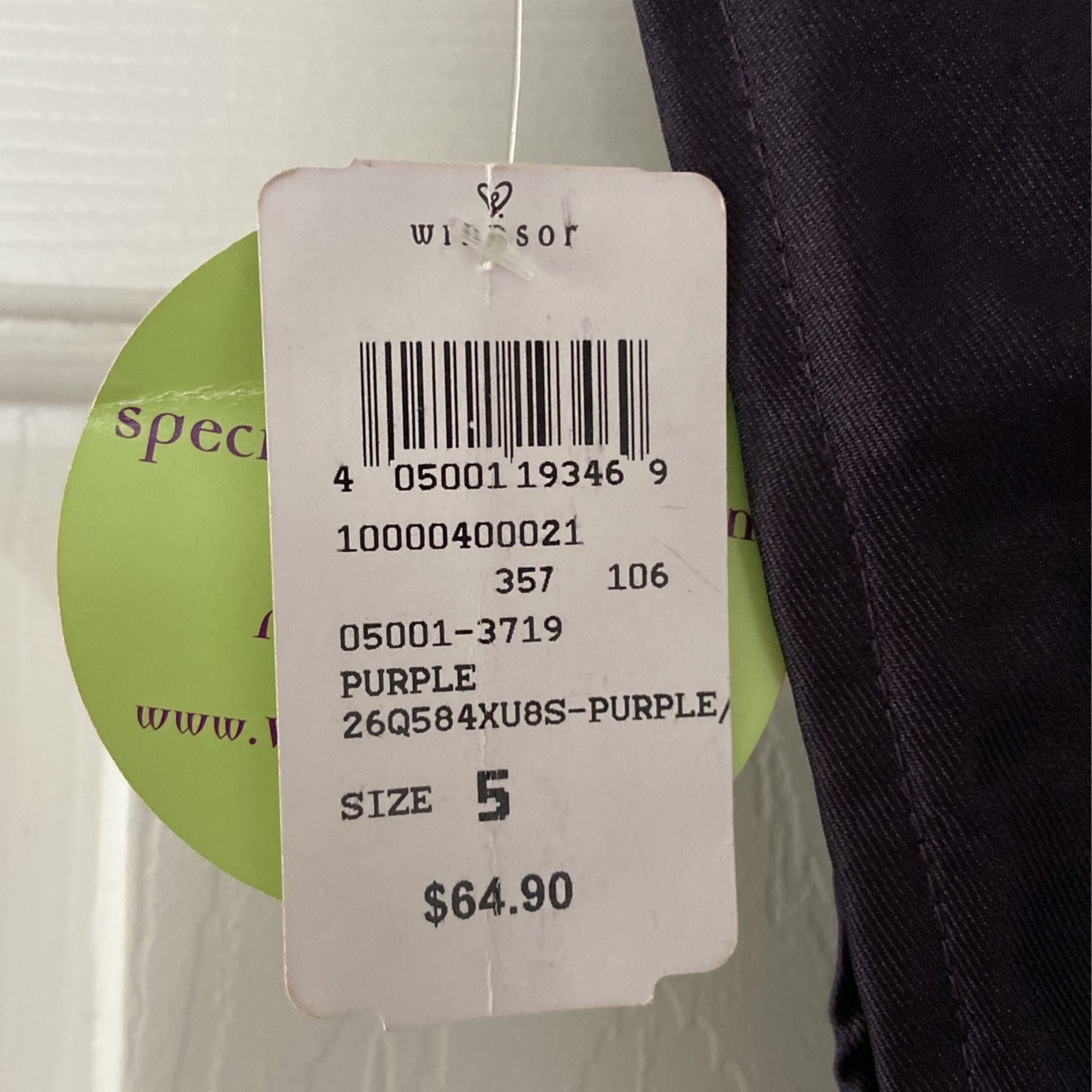 Purple Cocktail Dress Size 5