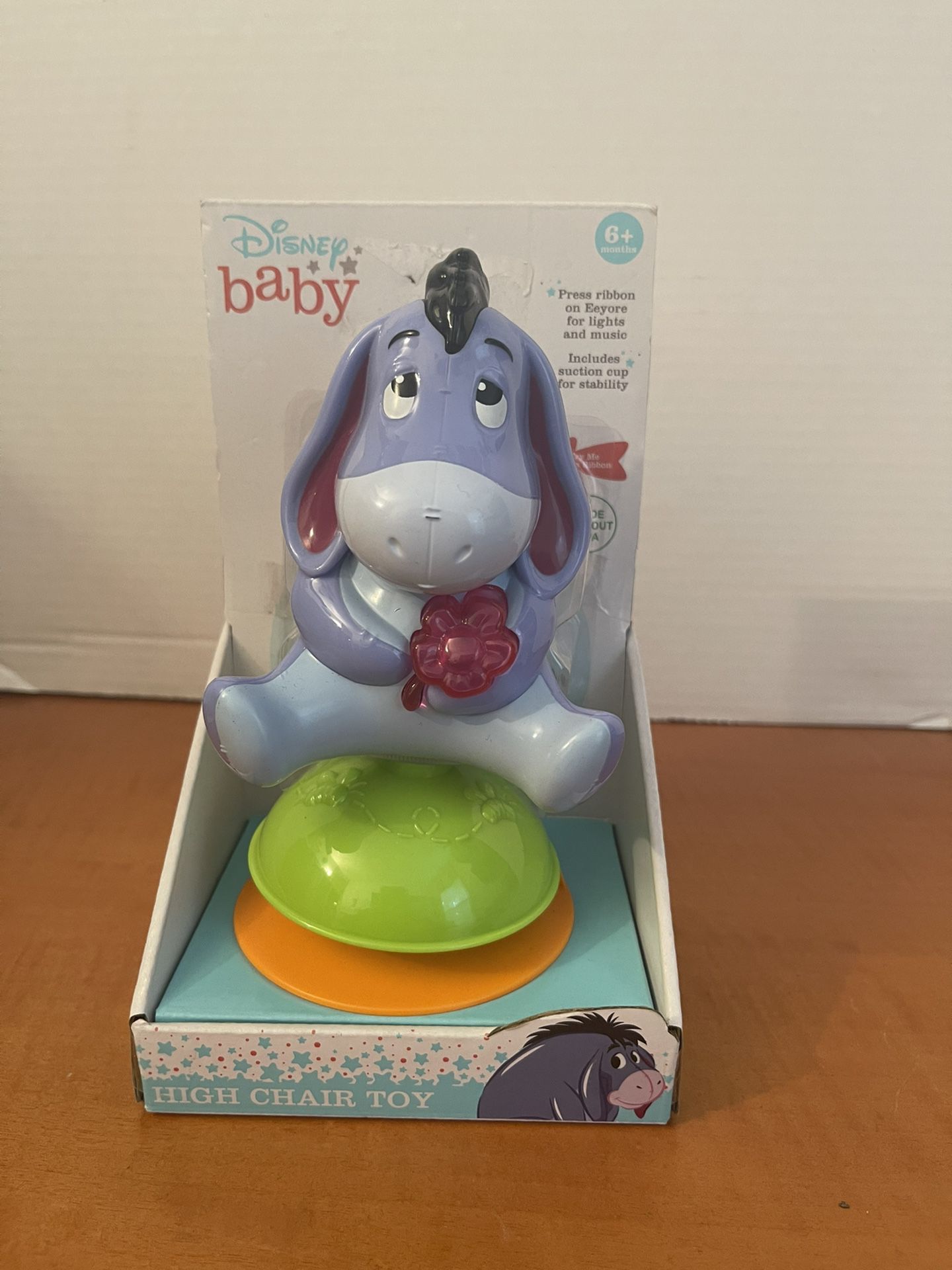 BRAND NEW 2019 PLAYGO TOYS Disney Baby Light-up Musical EEYORE HIGH CHAIR TOY