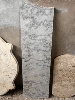 Grey Veined Marble Slab 46" x 14" x 11⁄4"