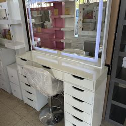 New LED White Vanity