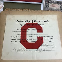 UC Football Scrapbook from 1920’s