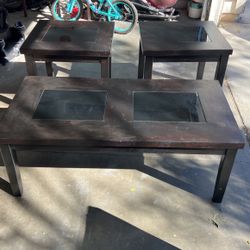 Coffee Table And Ends Tables 