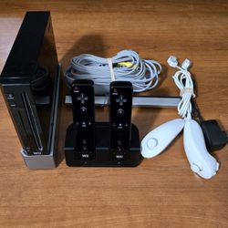 Black Nintendo Wii